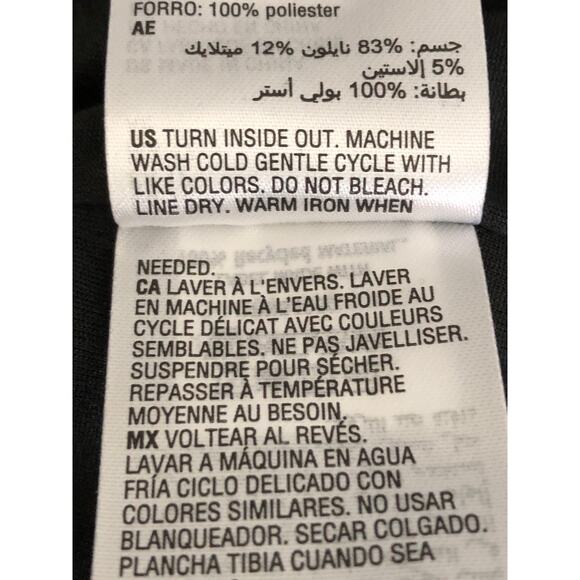 I.N.C International Concepts Size 12 Metallic Jumpsuit Black - Picture 8 of 8